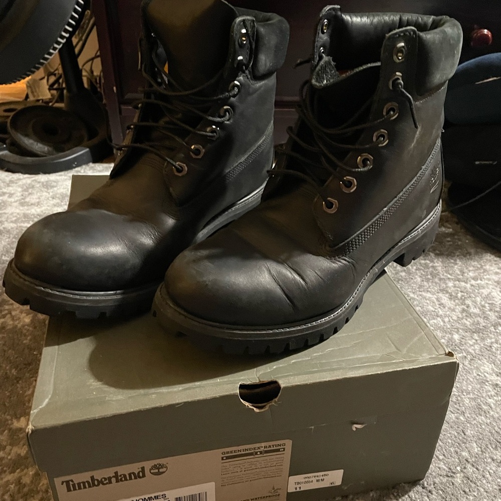 Timberland Men's Black Boots
